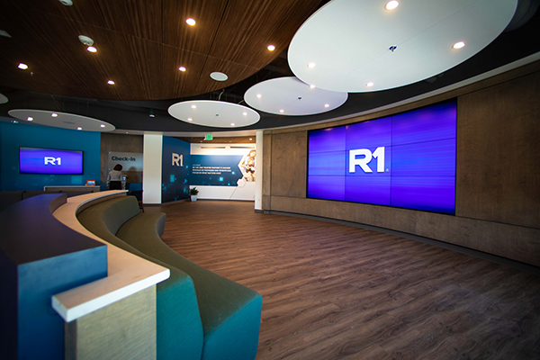 R1 Installation, video Wall